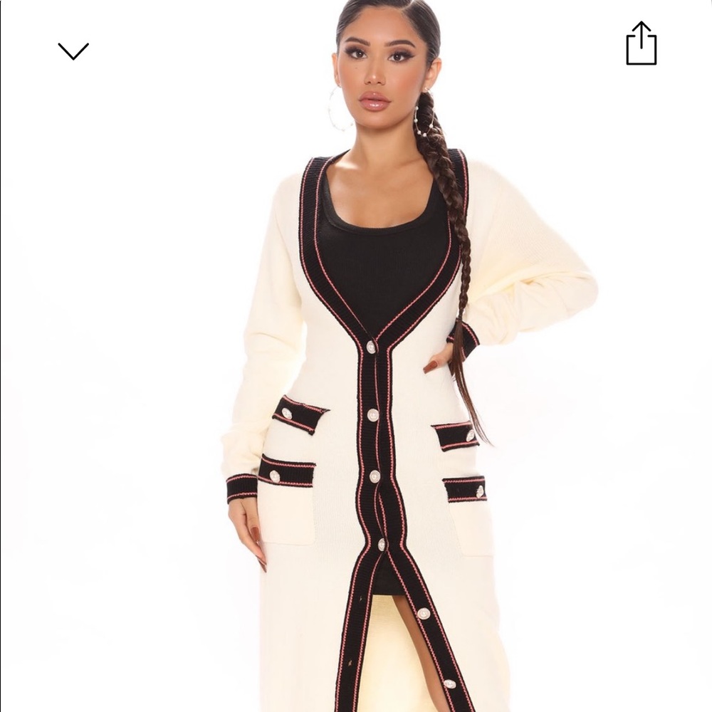 Cardigan long length